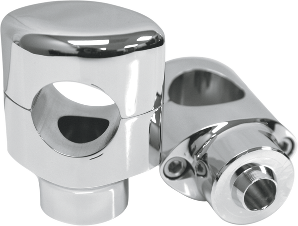 Big Buffalo 1-1/2(r) Springer Handlebar Riser Kit Silver, 1, nordicamoto.ro