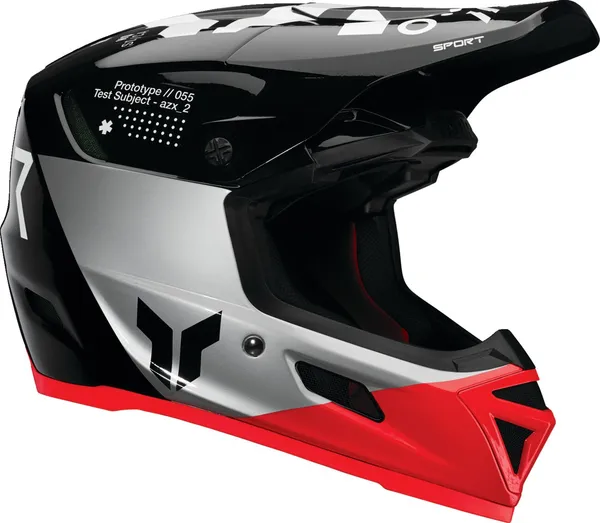 Casca Thor Reflex Sport Strike Mips Red/Gray/Black-5