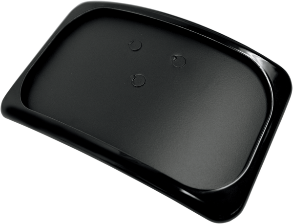 Small Radius Three-bolt Style License Plate Mount Assembly Gloss Black, 2, nordicamoto.ro