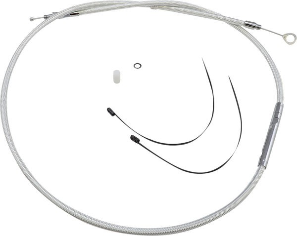 High-efficiency Braided Sterling Chromite Ii® Clutch Cable Silver, 3, nordicamoto.ro