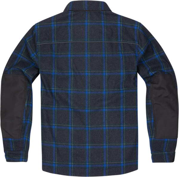Geaca Textil Icon Upstate™ Riding Flannel Blue-3