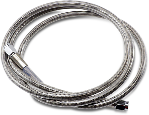 Universal Brake Line Silver, Clear-coated, 1, nordicamoto.ro