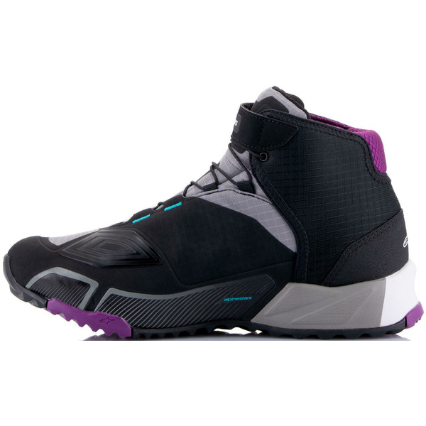 Ghete dama ALPINESTARS CR-X DRYSTAR Black/Grey/Purple-4