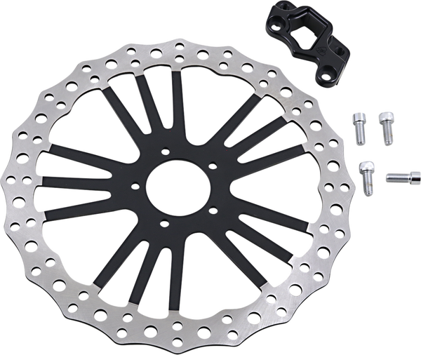 Indian Big Brake Rotor Kit Black, 1, nordicamoto.ro