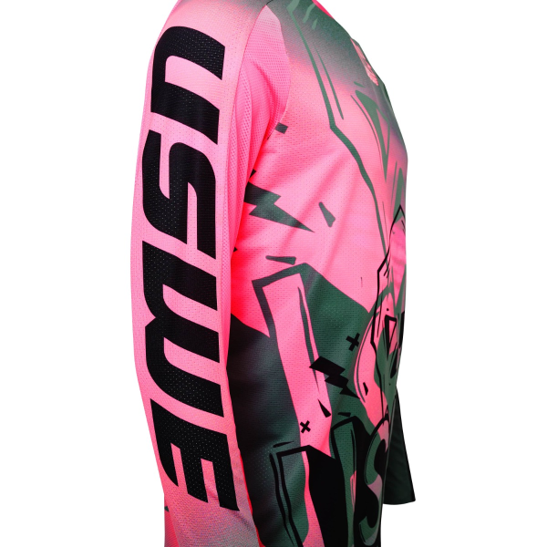 Tricou USWE Kalk Cartoon Off-Road Pink-1
