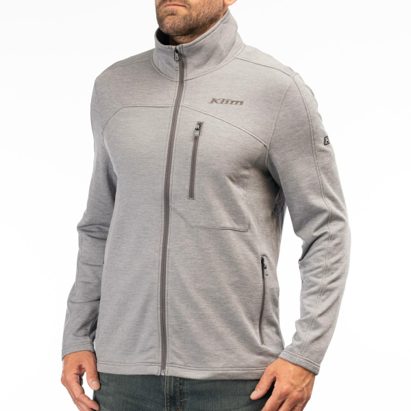 Geaca Snowmobil Klim Mid Layer Echo Wool Fleece Black-6