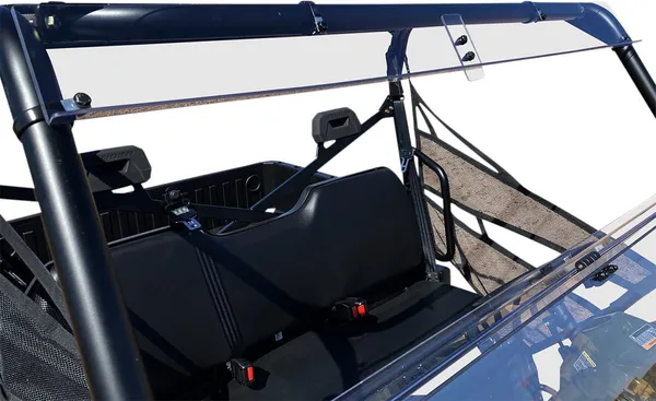 Deluxe Full Folding Windshield Clear -4