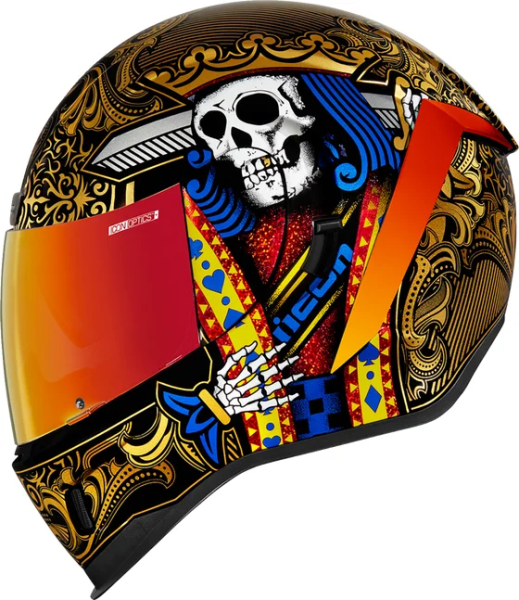 Airform Suicide King Helmet Gold M, 9, nordicamoto.ro