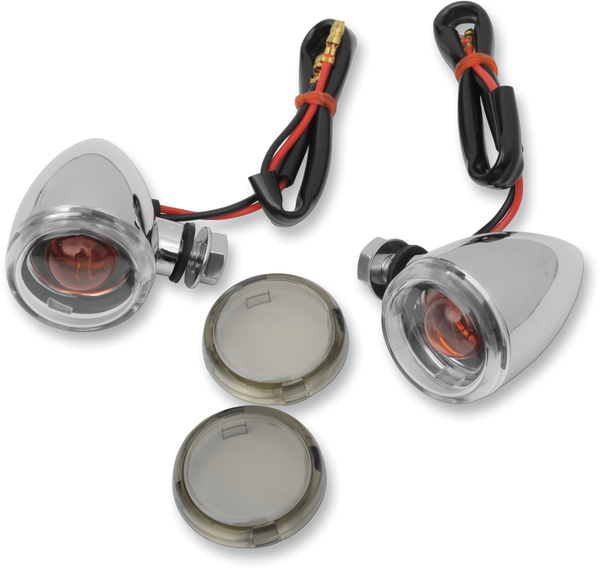 Mini Deuce Marker Lights Chrome, 1, nordicamoto.ro