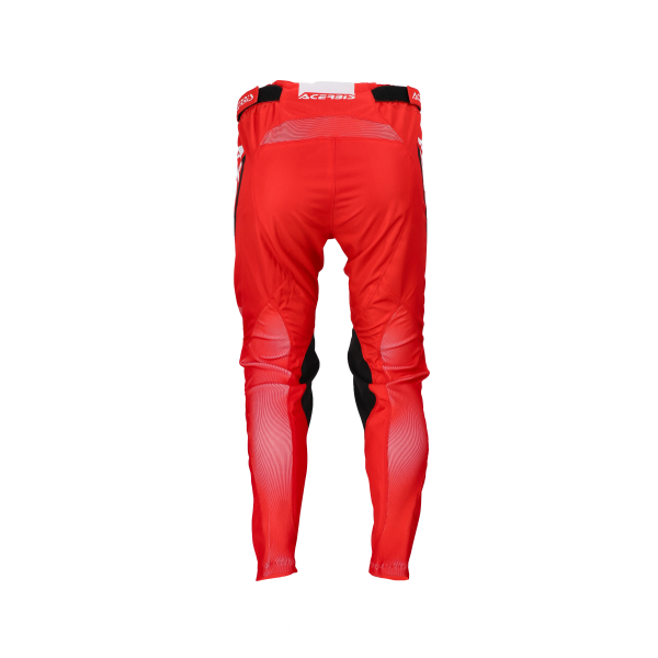 Pantaloni Acerbis Linear Lugo Rosu/Alb XXL-4