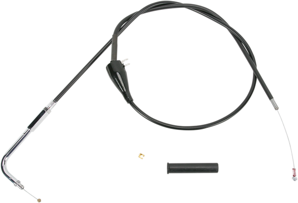 Black Vinyl Throttle/idle Cable Black, 1, nordicamoto.ro