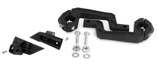 Qwest Handguards With Plastic Handlebar Mounting Kit Orange, 4, nordicamoto.ro