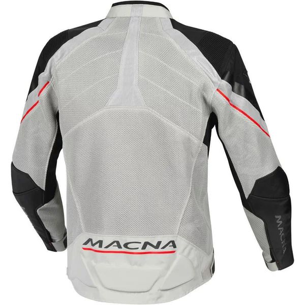 Geaca de vara sport MACNA FOXTER L Negru/Rosu, 9, nordicamoto.ro