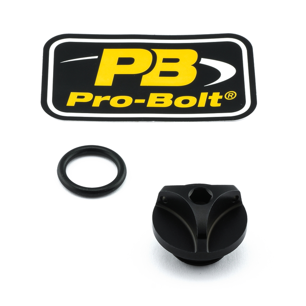 Oil Filler Caps Black, 1, nordicamoto.ro