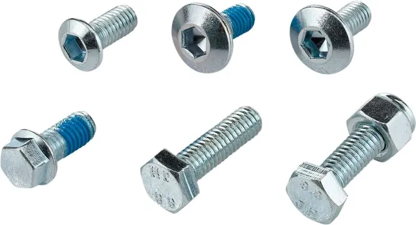 Set de șuruburi pentru discuri MOOSE RACING, argintiu, 2, nordicamoto.ro
