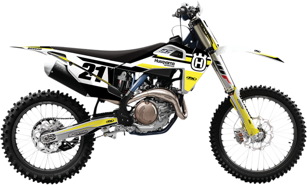 Evo Graphics Kit Yellow, 2, nordicamoto.ro