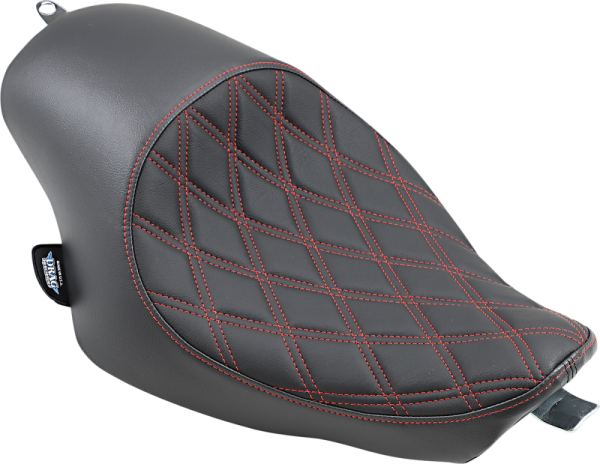 3/4 Solo Seat Black, Red, 1, nordicamoto.ro