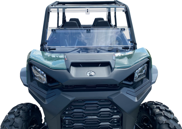 Deluxe Full Folding Windshield Clear -2
