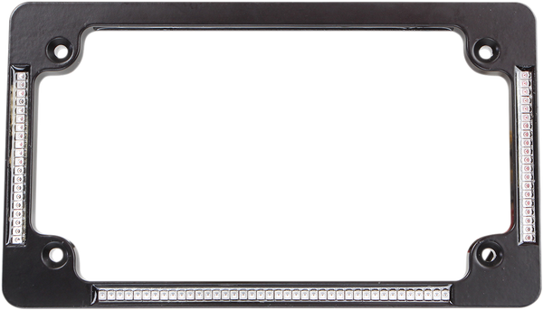 All-in-one License Plate Frame Amber, Red, White, 1, nordicamoto.ro