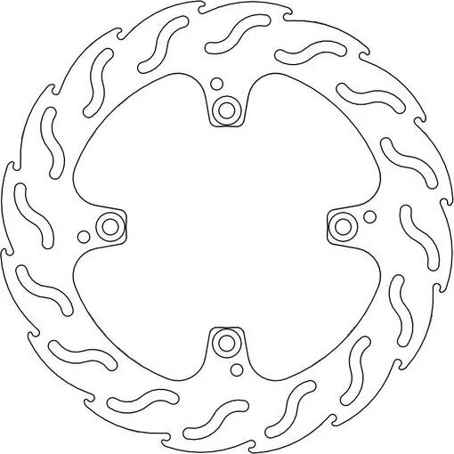 Rotor spate din oțel inoxidabil din seria Flame, 1, nordicamoto.ro