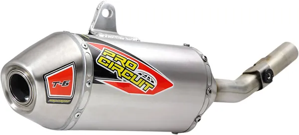 T-6 Slip-on Silencer Silver-0