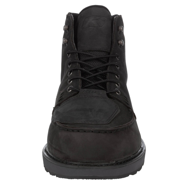 Ghete Piele Klim Blak Jak Gunmetal Black-13