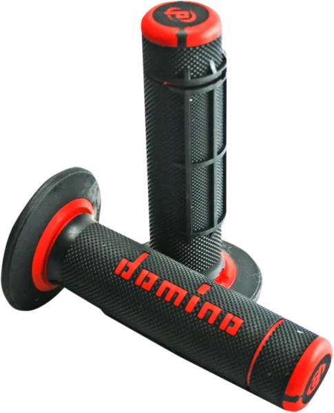 Dually Grips Red, Black, 1, nordicamoto.ro