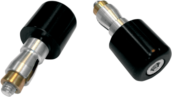 Bar Ends For Speedfighter And Superbike Handlebars Anodized, Black, 2, nordicamoto.ro
