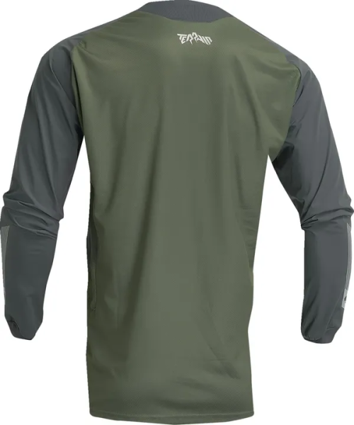 Tricou Thor Terrain Black/Green-3