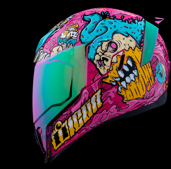 Casca Icon Airflite Snack Attack Mips Green/Pink/Yellow/Blue-4