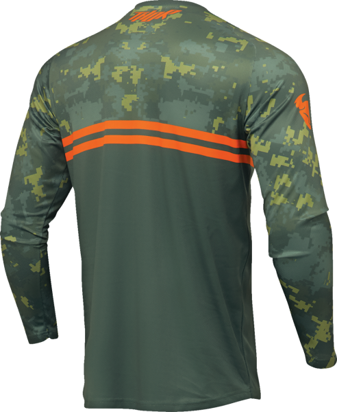 Combo Echipament Mx/Enduro Thor Sector Digi Forest Green/Camo-3