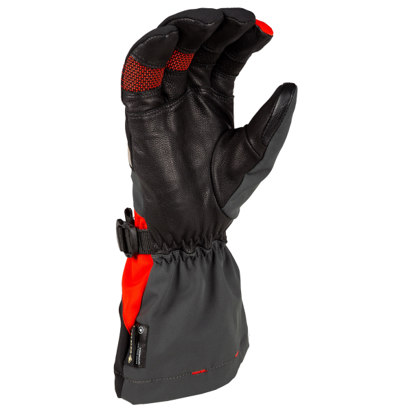 Manusi Klim Snow Insulated Powerxross Gauntlet High Risk Red-1