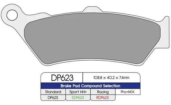 Rdp Race Pads/x-race Titanium Pads-0