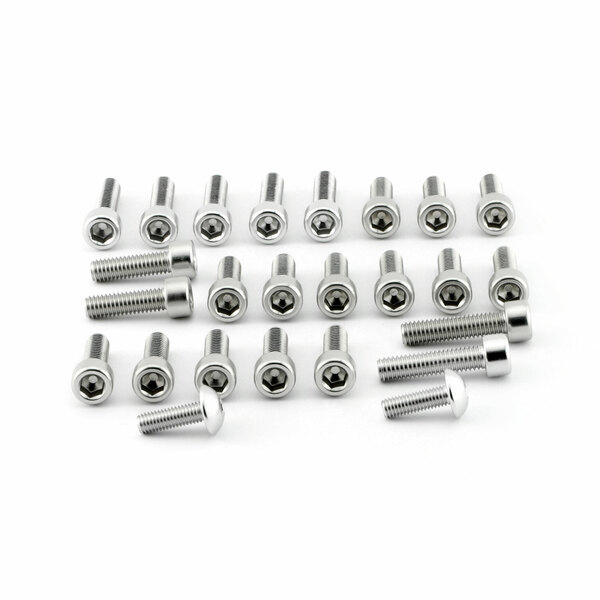 Set de șuruburi argintiu, 1, nordicamoto.ro
