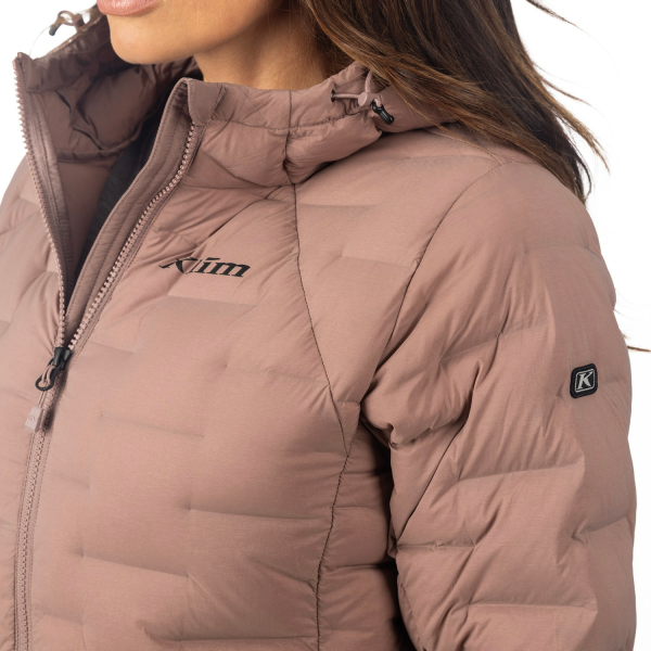 Geacă damă Klim Luna Stretch Down Black, 22, nordicamoto.ro