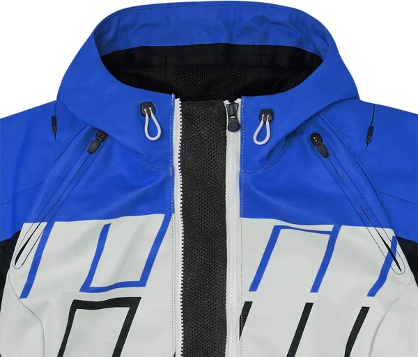Geaca Textil Icon Airform Retro Blue/Black/White-8