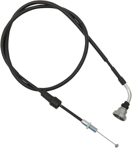 Black Vinyl Throttle Cable Black-0