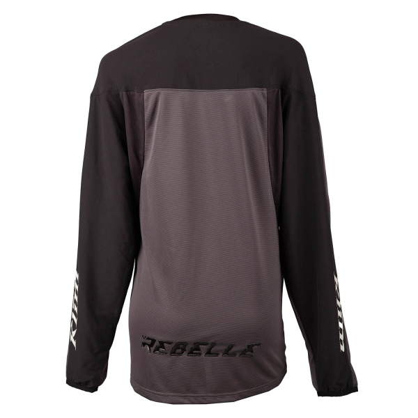 Tricou Dama Klim Rebelle Ember Orange - Black-13