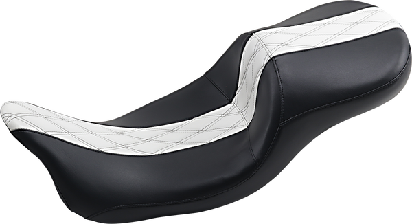 Maverick Daddy Long Legs Seat Black, White, 1, nordicamoto.ro
