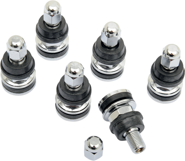Valve Stem Kit Replacement Part Silver, 1, nordicamoto.ro