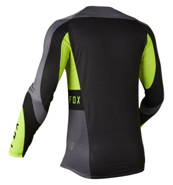Tricou Fox Flexair Mirer Black/Yellow-0
