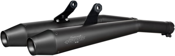 Sinfonia Slip-on Mufflers Black, Matte, 1, nordicamoto.ro