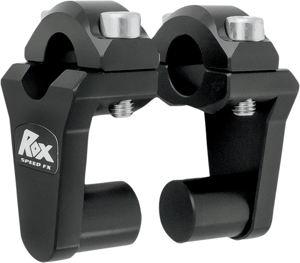 Pivoting Handlebar Riser For 7/8(r) Bar Clamps Black, 2, nordicamoto.ro