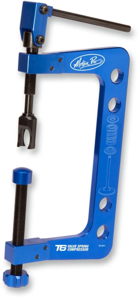 T-6 Valve Spring Compressor Anodized, Blue-1