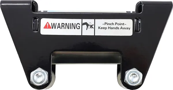 Plow Roller Fairlead Black, Silver -0