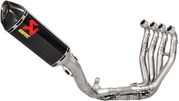 Sistem complet de evacuare Akrapovic Racing Kawasaki ZX-10R din carbon / oțel inoxidabil - S-K10R9-ZC-1