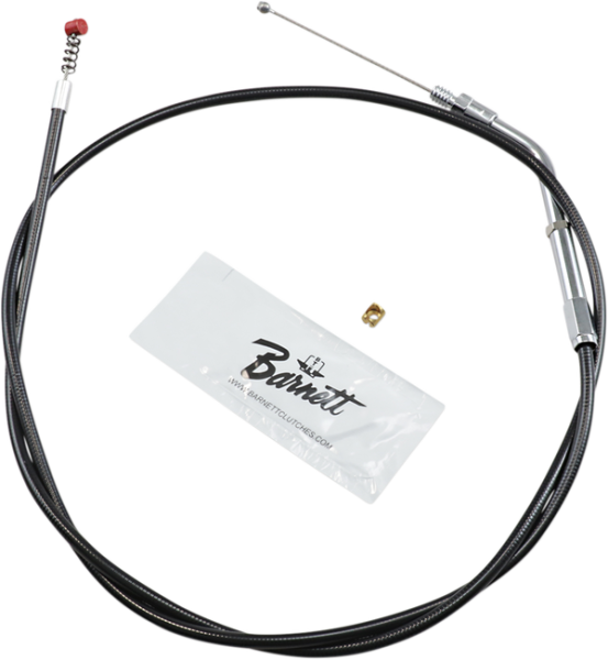 Black Vinyl Throttle/idle Cable Black +152 mm (6''), 1, nordicamoto.ro