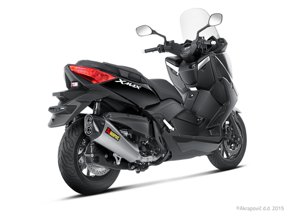 Slip-on Line Muffler Scooter Black, Carbon Fiber -0
