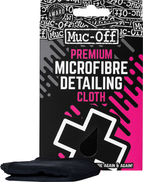 Microfiber Detailing Cloth Black 