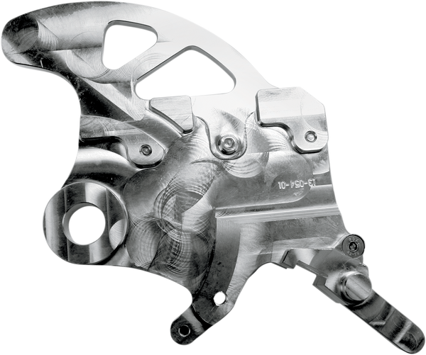 MOOSE RACING Pro Shark Fin Disc Protector With Brake Carrier Silver -1